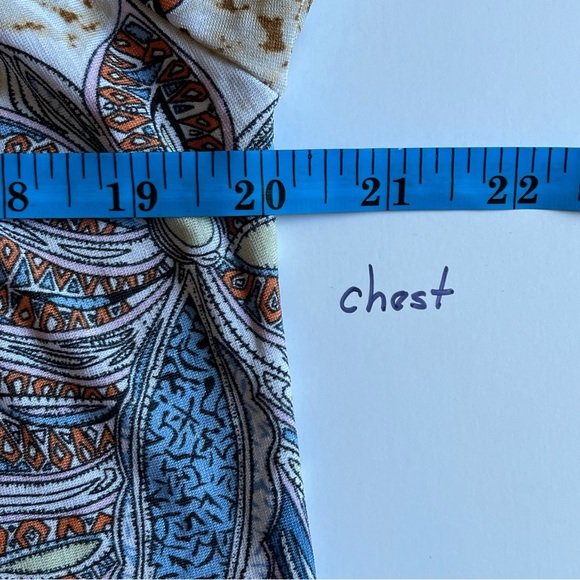 win win womans top L.XL  Tunic 3/4 Sleeve - Picture 6 of 9